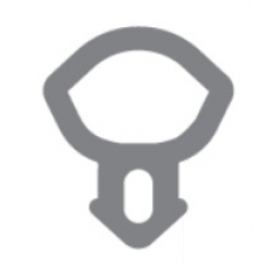 option four bubble window door seal gasket Option 4: INLINE Bubble Seal Window Gasket / Door Gasket