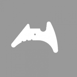 white option one white wedge gasket seal White Glazing Wedge Gasket/Seal - Per Metre Option 1