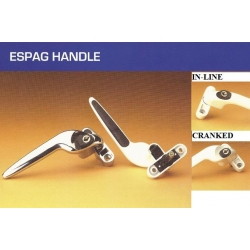 cranked inline window handle Cranked Espag Window Handle