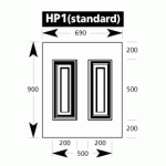 Hp1 Half Door Panel