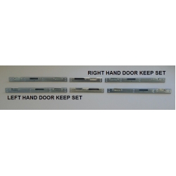 Master 3 Piece Door Keep Striker Kit