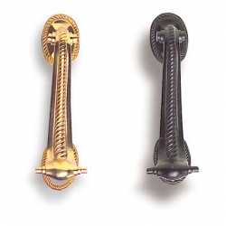Scroll door knocker
