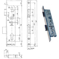 euro cylinder mortice lock Euro Cylinder Mortice Lock