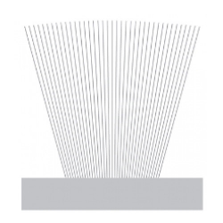 wool pile draught proofing seal main Wool Pile Draught Proofing Seal (4.8mm x 6.0mm)