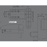 ideal flag hinge dimensions ideal flag hinge dimensions