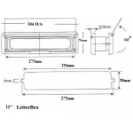 letterbox 12 dimensions