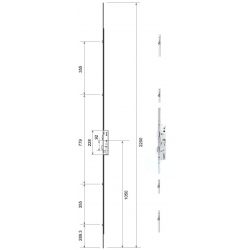 Mila Master 4 Roller Door Lock