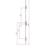 yale door lock dimensions
